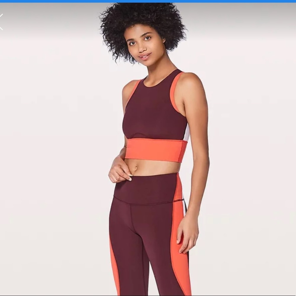 Lululemon sports bra top
